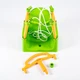Качели DOLONI TOYS подвесные с защитным бортиком зеленые (0152/1) - изображение 2