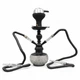 Кальян Hookah Jamil Ellipse Black Plus высотой 35 см на 2 персоны - изображение 2