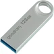 Флеш память USB Goodram UNO3 128GB USB 3.2 Gen1 Steel (UNO3-1280S0R11) - изображение 2