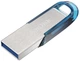 Флеш память USB SANDISK Ultra Flair 64GB USB 3.0 Silver/Blue (SDCZ73-064G-G46B) - изображение 4