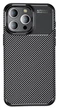 Чехол Autofocus Carbon на Apple iPhone 14 Pro Max / черный - изображение 5