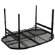 Стол Bo-Camp Northgate Oval 120x80 cm Black/Grey (DAS302568) - изображение 2