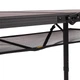 Стіл Bo-Camp Woodbine Oval 150x80 см Black/Wood look (DAS301532) - зображення 11