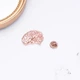 Брошь-значок BROCHE бижутерия Медицина Мозг прорезной медная BRGV114131 - изображение 4