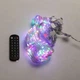 Светодиодная гирлянда-штора 3х3 м 400 LED с управлением смартфоном, мультиколор - изображение 7