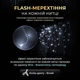 Гирлянда бахрома фасадная уличная 25м 405 LED IP44 морозостойкая белая мерцающая светодиодная праздничная Garlando - изображение 6