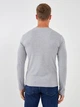 Чоловічий реглан LC Waikiki L Сірий (LCWKnitwear-8651) - зображення 4
