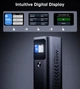 Powerbank павербанк УМБ Choetech 25200mAh 140W 2xType-C PD5.0 USB QC3.0 22W Li-pol Display Black (B670-CCGY) - зображення 8