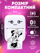 Портативный, беспроводный мини термо принтер Mini Printer с двойной улыбкой, Bluetooth, детский для фото, рисунков, этикеток, скетчей, штрихкодов, HomeGoods, Розовый - изображение 8