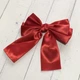 Бант для волосся на заколці бантик заколка шпилька Honey Fashion Accessories червоний (12-291) - изображение 3