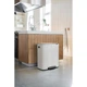 Бак для мусора с педалью Brabantia Bo Pedal Bin 60 л белый 211300 (00800880) - изображение 14