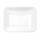 Раковина врізна прямокутна Qtap Scorpio 505х380х140 White QT1411K490WN Біла - зображення 1