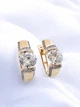 Золоті сережки AiR GOLD 700383-2с - изображение 3