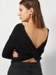 Свитер женский Cropp 2806M-99X S Черный (5904504385937) - изображение 4