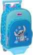 Plecak szkolny na kółkach Safta Disney Stitch Hawaii Trolley 34 cm (8412688569939) - obraz 1