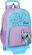 Plecak szkolny na kółkach Safta Disney Stitch Sweet Trolley 42 cm (8412688570072) - obraz 1