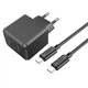 Зарядний пристрій Hoco CS13A Ocean PD20W + Type-C to Type-C Cable Black - зображення 1