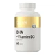 Жирні кислоти OstroVit DHA + Vitamin D3, 60 капсул - зображення 1