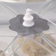 Москитна сітка на стіл Semi Mosquito net 70 см, Grey для захисту продуктів - зображення 2