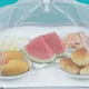 Москитна сітка на стіл Semi Mosquito net 70 см, Grey для захисту продуктів - зображення 3