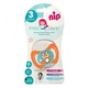 Силиконовая пустышка "Miss Denti №2" (5-13 мес.) оранжевая NIP 1 шт. (4000821318014) - изображение 2