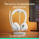 Наушники Logitech Zone 300 Bluetooth Off-White (981-001417) - изображение 10