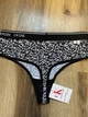 Трусики стрінги Calvin klein ck one з високою посадкою чорно-білі S - изображение 5