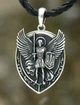 Срібний кулон-оберіг "Архангел Михаїл з тризубом" (АРТ. №405) Dadiverin Jewelry - зображення 1
