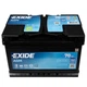 Акумулятор автомобільний AGM 12V 70AH 760A R[+] 278х175х190 EXIDE (EK700) кислотно-свинцевий - зображення 2