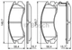 Дисковые тормозные колодки Bosch (0 986 424 523) - изображение 8