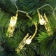 Світлодіодна новорічна гірлянда LTL Warm White з прищіпками для фото 20 Led довжина 3 метри на батарейках AA - зображення 7