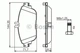 Дисковые тормозные колодки Bosch (0 986 494 662) - изображение 2