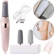 Электрическая пемза, терка для ног и пяток с акумулятором Flawless Pedi Electronic, 2 насадки (8433) - изображение 1