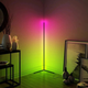 Напольная лампа 1.2 m RGB угловой торшер светодиодный для спальни HA-10 с пультом регулируемой яркостью - изображение 3