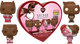 Figurki Funko Pocket Pop DC Comics - Valentines 2024 Chocolate 4-pack (0889698762250) - obraz 3