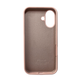 Защитный чехол-накладка Silicone Full Case AA Open Cam для Apple iPhone 16 Pink Sand (FullOpenAAi16-15) - изображение 2