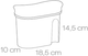 Контейнер Tescoma 4Food 1 л (896950) - изображение 3