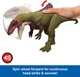Динозавр Беклеспінакс зі звуком Світ юрського періоду Jurassic World Chaos Theory Battle Roarin Becklespinax Dinosaur Mattel (HXF52) - зображення 4