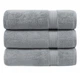 Рушник махровий Lotus Home. Grand soft twist grey-90х150 - зображення 6