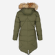 Kurtka parka damska zimowa PERSO BLH919079F XL Khaki (5905080208719) - obraz 7