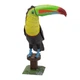 Металлический конструктор 3Д Metal Earth - Keel-billed Toucan, ME1020 - изображение 4