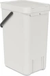 Мусорное ведро Brabantia Sort&Go 16 л светло-серый 213465 (00801187) - изображение 3
