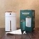 Увлажнитель воздуха с подсветкой Fog Humidifier 8496 Бело-золотой - изображение 7