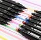 Набор двусторонних скетч маркеров Sketch Marker Touch 60 цветов в сумочке - изображение 4