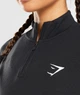 Кофта Gymshark Pippa Training Чорний XS B2A4S - зображення 4