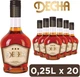 Упаковка алкогольного напою Десна Classic 3* 0.25 л 40% х 20 шт. (4820256584590) - зображення 3
