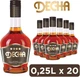 Упаковка спиртного Десна Classic традиційний 4* 0.25 л 40% х 20 шт. (4820256584637) - зображення 3