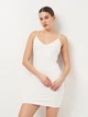 Платье H&M S белый 40911378710 - изображение 1
