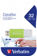 Pendrive Verbatim DataBar 32GB USB 2.0 Green (49454) - obraz 5