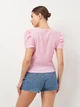 Футболка H&M L розовый горох 3107895980 - изображение 2